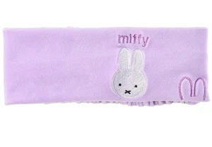 JAPÓN Miffy Conejo Lavanda Maquillaje Diadema Ducha Baño Banda para el Cabello Lavado Facial - Imagen 1 de 2