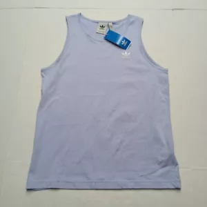 Adidas Originals Essentials Tank Top Men’s S Purple Athletic Sleeveless Shirt - Picture 1 of 7