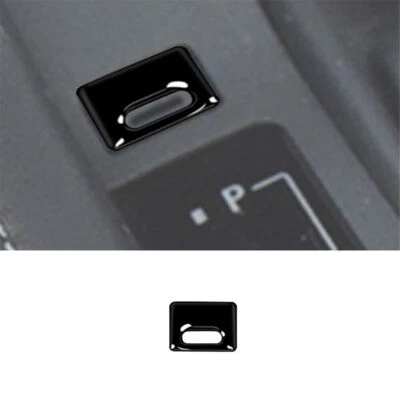 Cubierta de botón de cambio de marchas negro brillante para Lexus RC300 RC350 RC200T 2015-2020 Foto 1 de 4