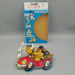 💡 Walt Disney Wandlampe Micky Maus Auto Kinderzimmer Lampe Mickey Mouse Car NL - Picture 1 of 11