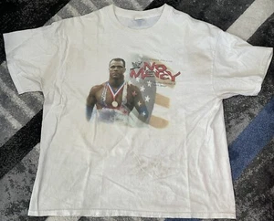 Vintage 2001 WWF No Mercy Pay Per View T Shirt Kurt Angle Size Xtra Large - Picture 1 of 8