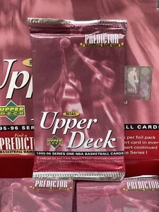 1995-96 UPPER DECK NBA Basketball (Series 1) PACK 12 Cards MICHAEL JORDAN OVP!! - Bild 1 von 19