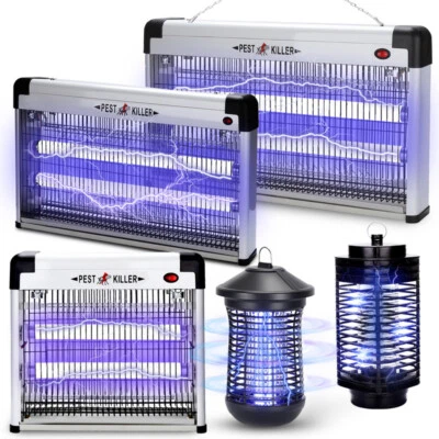 Insektenvernichter Insektenfalle Elektrisch Mückenlampe Insektenabwehr UV-Licht - Bild 1 von 4