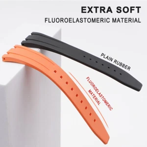 Easy Adjust Watch Strap Suitable For Ap Offshore Royal Oak 15500/15400/26331 - Photo 1 sur 28