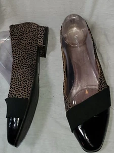 BEAUTIFEEL STAMPA LEOPARDO/VERNICE NERA TAGLIA EU/41 US 10-0,5 MADE IN ISAREL - Foto 1 di 9