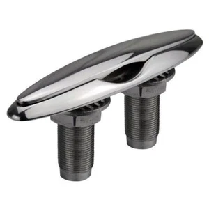 2 x Pull Up Cleats, Stainless Steel Boat Cleats Mooring Cleats Low Profile - Picture 1 of 2