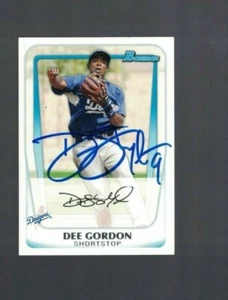 Dee Gordon Los Angeles Dodgers 2011 Bowman Baseball Card W/Our COA - Picture 1 of 1