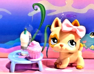 Littlest Pet Shop LPS Authentic Easter German Shepherd Dog #604 - Picture 1 of 4