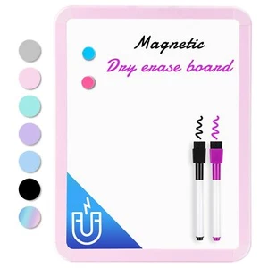 Magnetisches Mini Whiteboard 216 x 279 cm – A4 Wochenplaner abwischbar mit 4 ... - Bild 1 von 6