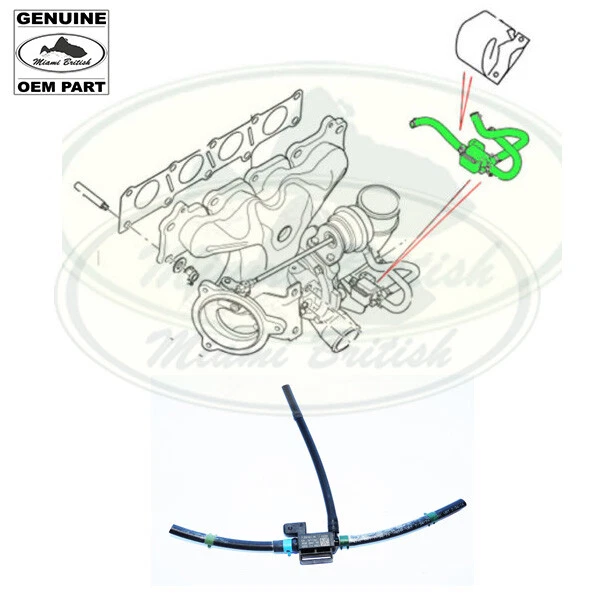 LAND ROVER TURBOCOMPRESOR VÁLVULA WASTEGATE LR2 RR EVOQUE LR074184 OEM Foto 1 de 1