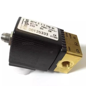 1pcs Burkert Solenoid Valve 6014 C 2.0 FKM 1/8 0-10bar 00125333 - Picture 1 of 2