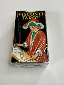 Vintage SEALED MINI VISCONTI TAROT Deck By Lo Scarabeo - Picture 1 of 5