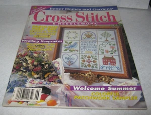 Better Homes & Gardens - Cross Stitch & Needlework Magazine - June 1998 Issue - Picture 1 of 5