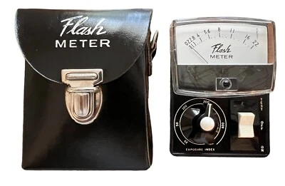 Medidor de flash para cámara Wein Prod negro WP500 estuche de transporte de plástico solo piezas no probadas Foto 1 de 4