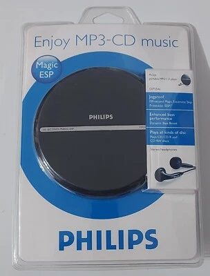 NOVO-SELADO Philips Portátil JogProof MP3/CD Player Dynamic Bass Boost  - Imagem 1 de 2