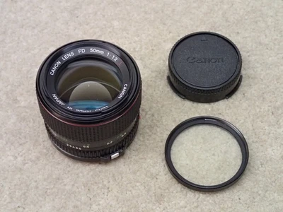 Canon 50mm f1.2 L FD Prime Lens Has Issues Project Needs Service READ - Image 1 of 4