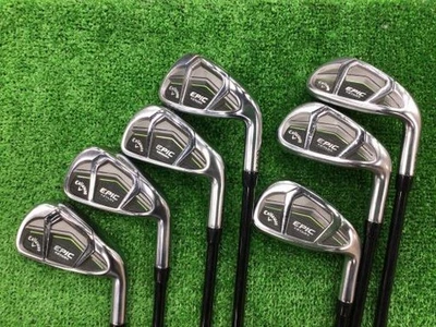 Callaway Epic Star Iron Set 6-9,Pw,Aw,Sw 7pc Flex R Speeder EVOLUTION Graphite - Image 1 of 4