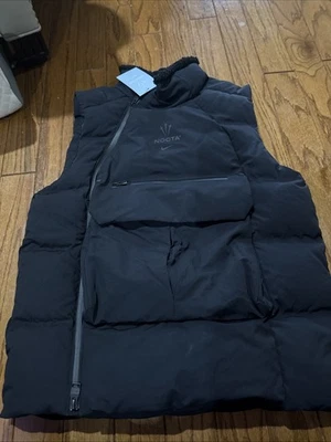Nike x NOCTA Drake Puffer Tactical Vest -Black- DZ5476-010 Men's Size M - Image 1 of 3