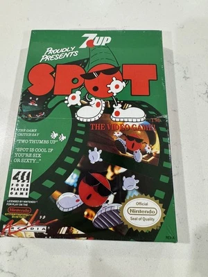 Spot: The Video Game (Nintendo NES, 1990) H-seam Sealed NOS 7UP NEW - Image 1 of 4