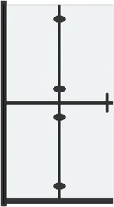 vidaXL Mampara de Ducha Plegable Puerta Cabina Cuarto de Baño Pared Cerramiento  - Bild 1 von 6