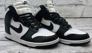 Nike Dunk High Retro Panda Zapatos Para Hombres Talla 10 Negro Blanco Baloncesto DD1399-105 - Imagen 1 de 12