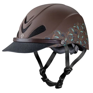 Dakota Turquoise Paisley Trail Riding Helmet Turquoise M - Picture 1 of 3