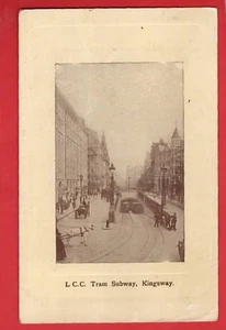 LONDRES KINGSWAY TRANVÍA METRO pu 1911. AHORA CERRADO - Imagen 1 de 1