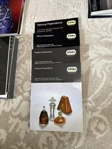 Phillips Perfume bottle Auction Catalogs X4 - Foto 1 di 2