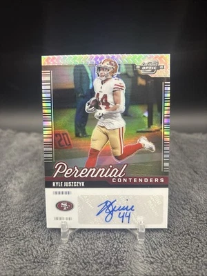 2021 Panini Contenders Optic Kyle Juszczyk Perennial Auto Silver #/99 49ers - Image 1 of 2
