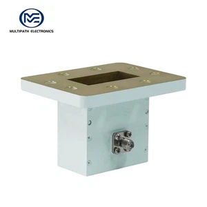 WR137, SMA Female, Orthogonal Waveguide to Coax Adapter, 5.38–8.17 GHz - Picture 1 of 3