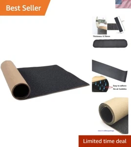 Durable Black Grip Tape 10.6" x 43.3" - High-Strength & Non-Slip for Scooters - Picture 1 of 10
