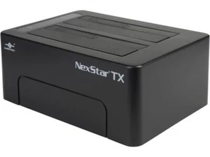 VANTEC NexStar TX Dual 2.5"/3.5" SATA 6Gb/s to USB 3.0 SSD/HDD Dock - Picture 1 of 5