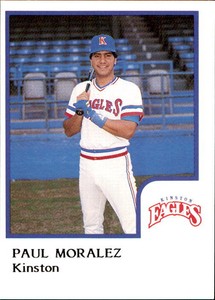 1986 Kinston Eagles ProCards #17 Paul Moralez Montebello Anaheim California Card