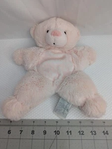 Peluche Nat Jules Rosa Oso Sonajero Peluche Forma Estrella Lovey 10 Pulgadas 2011 - Imagen 1 de 6