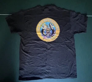 Camiseta De Colección 1998 US Navy Deep Sea Divers Talla XL Negra Doble Cara con Sirenas - Imagen 1 de 7
