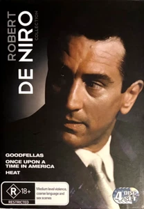 Robert Deniro Collection : Goodfellas Heat Once Upon a Time (DVD 2011, 4-Discs) - Picture 1 of 3