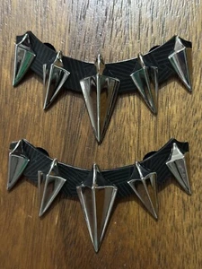 New CROCS - JIBBITZ™ SHOE CHARMS X BLACK PANTHER MARVEL———CLOGS NOT INCLUDED - Picture 1 of 9
