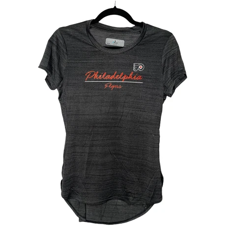 Women's NHL Philadelphia Flyers Top Sz Medium Short Sleeves Cover