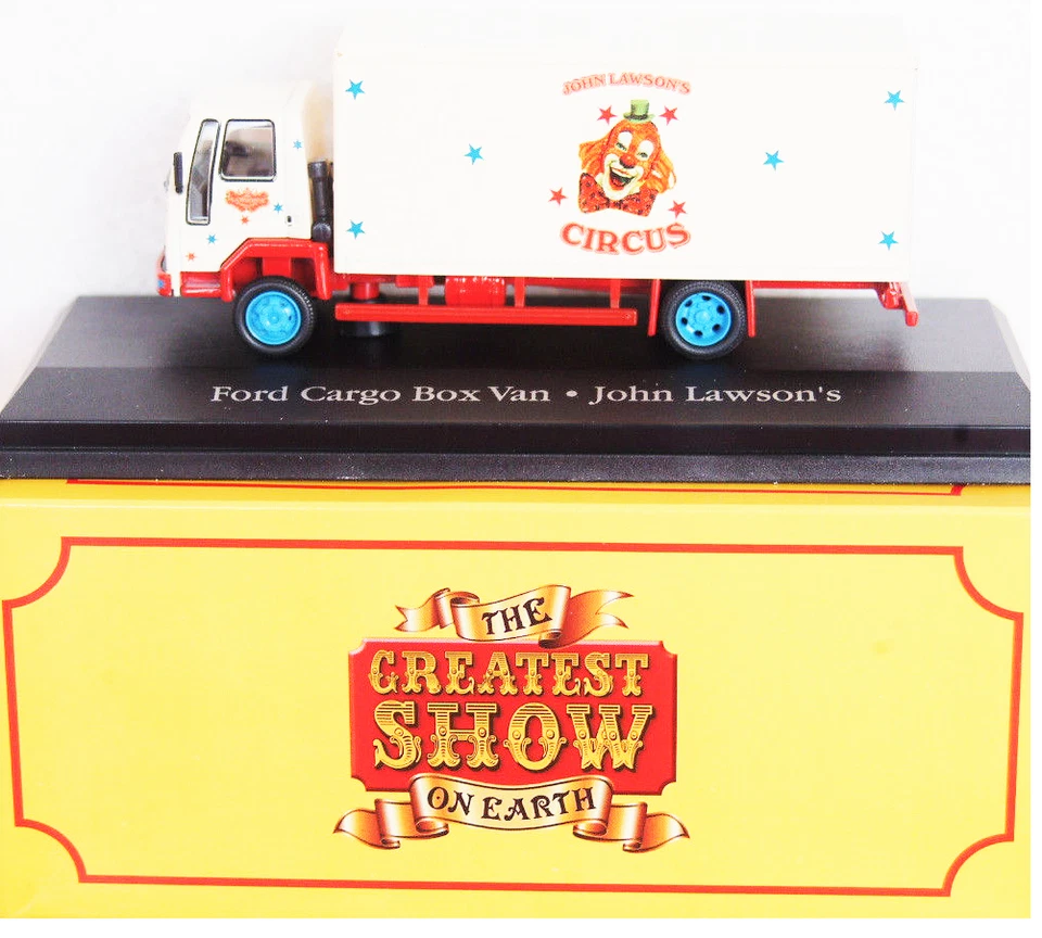 Camion Circo  Ford Cargo Box Van John Lawson's 1:76 Atlas Circus (n.115) - Immagine 1 di 1