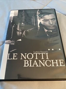 Le Notti Bianche DVD Criterion Collection M Mastroianni, L Visconti, Booklet, LN - Picture 1 of 7
