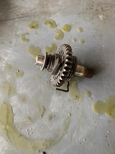 01 02 YAMAHA WR 426 WR426 WR 426F OEM EJE DE ARRANQUE Y ENGRANAJES EJE DE PATEO - Imagen 1 de 3
