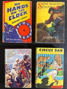 No Hands on the Clock Geoffrey Homes Circus Dan Saint Martin's Summer BOOK LOT 2 - Foto 1 di 5