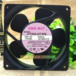 Großes Air Volume Silent Cooling Fan 4715HS-22T-B50 220V 18/15.5W 120*120*38mm - Afbeelding 1 van 2