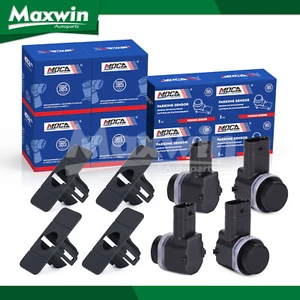 4x Parking Assist Sensor w/ Retainer Holder Fit Audi Porsche Volkswagen - Picture 1 of 16
