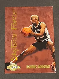 1995-96 SkyBox Skytech Force #SF26 Dennis Rodman San Antonio Spurs - Picture 1 of 3