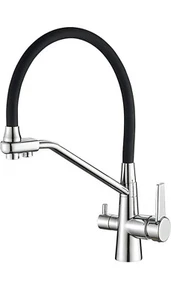 Küchenarmatur 3 Wege Wasserhahn Küche Osmoseanlage Wasserfilter Trinkwasserhahn - Bild 1 von 5