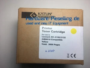 Katun Printer Cartouche D'Encre Jaune pour XC-2130/2132 24B6010NEU Ovp - Photo 1/2