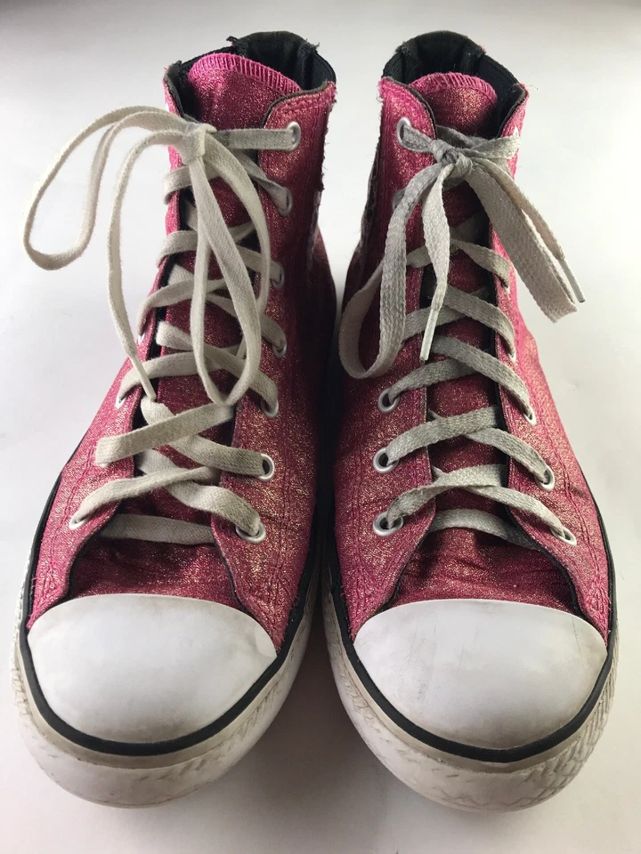 Pink Converse All Star Chuck Taylor Sneakers Shoes Size 5 Junior - Image 1 of 4