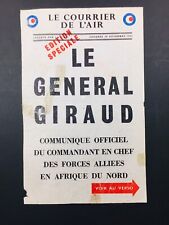 Liberación De Argelia 1942 General Giraud Alger Eisenhower Fuerzas Alado Raf