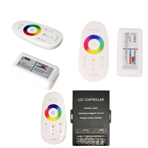 RGBW LED Strip Light Remote Controller 2.4G RF Wireless Touch Screen DC12V 24V - Picture 1 of 32